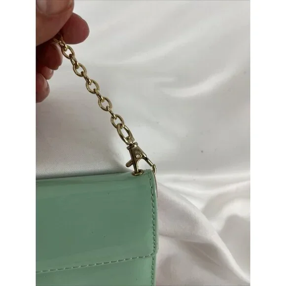 Prettyzys Forever Friend Mint Green and Pink Phone Necklace w/ Bow Detail - Picture 3 of 6